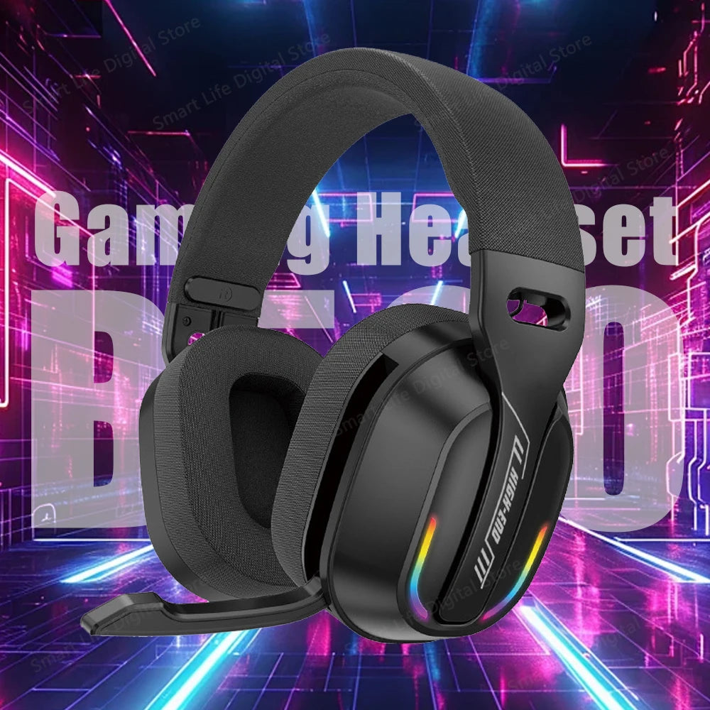 B500 Over Ear Headset Bluetooth5.4 Wireless Stereo Gaming