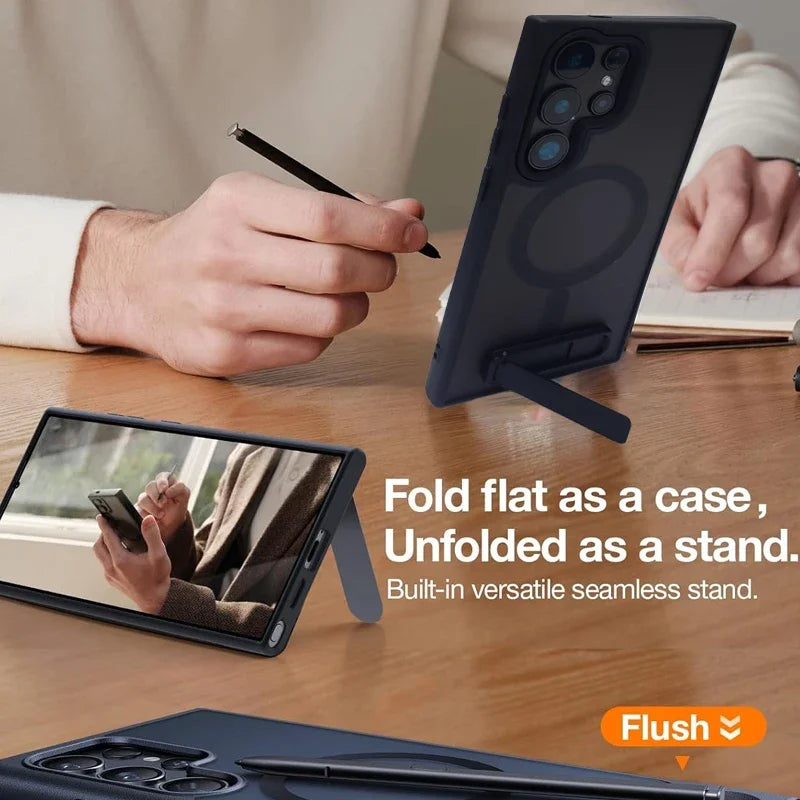 UYUXIO Magnetic Stand Mobile Phone Case