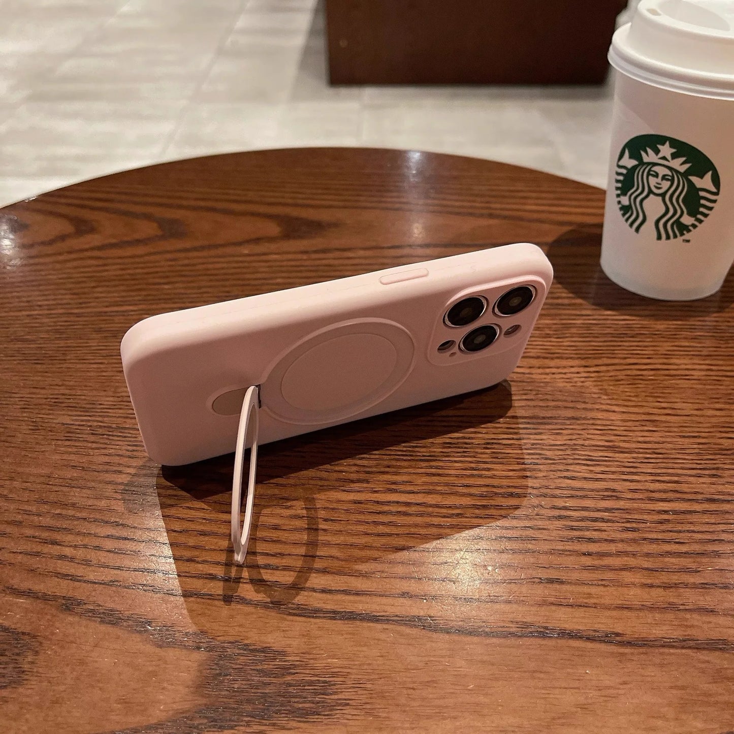 Liquid Magnetic Stand Phone case