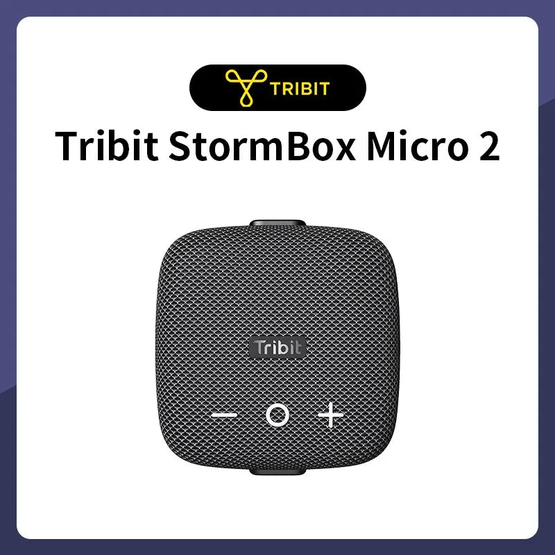 Tribit StormBox Micro 2 Portable Bluetooth Speaker 90dB Loud Sound