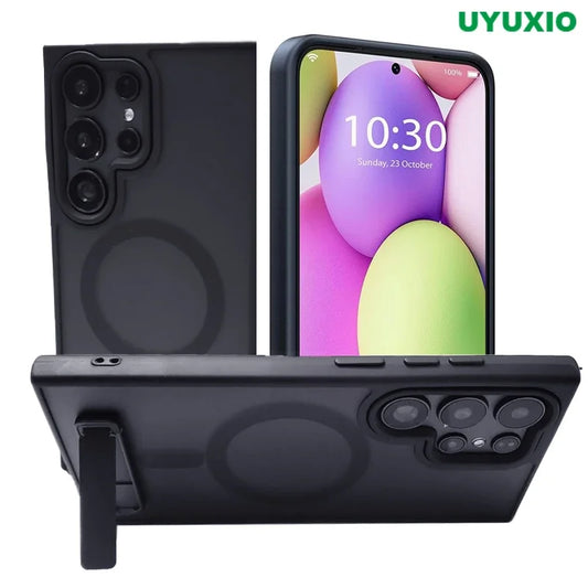 UYUXIO Magnetic Stand Mobile Phone Case