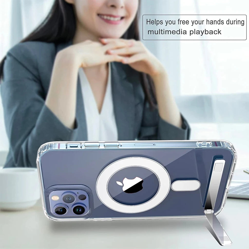 Stand Clear Magnetic Phone Case