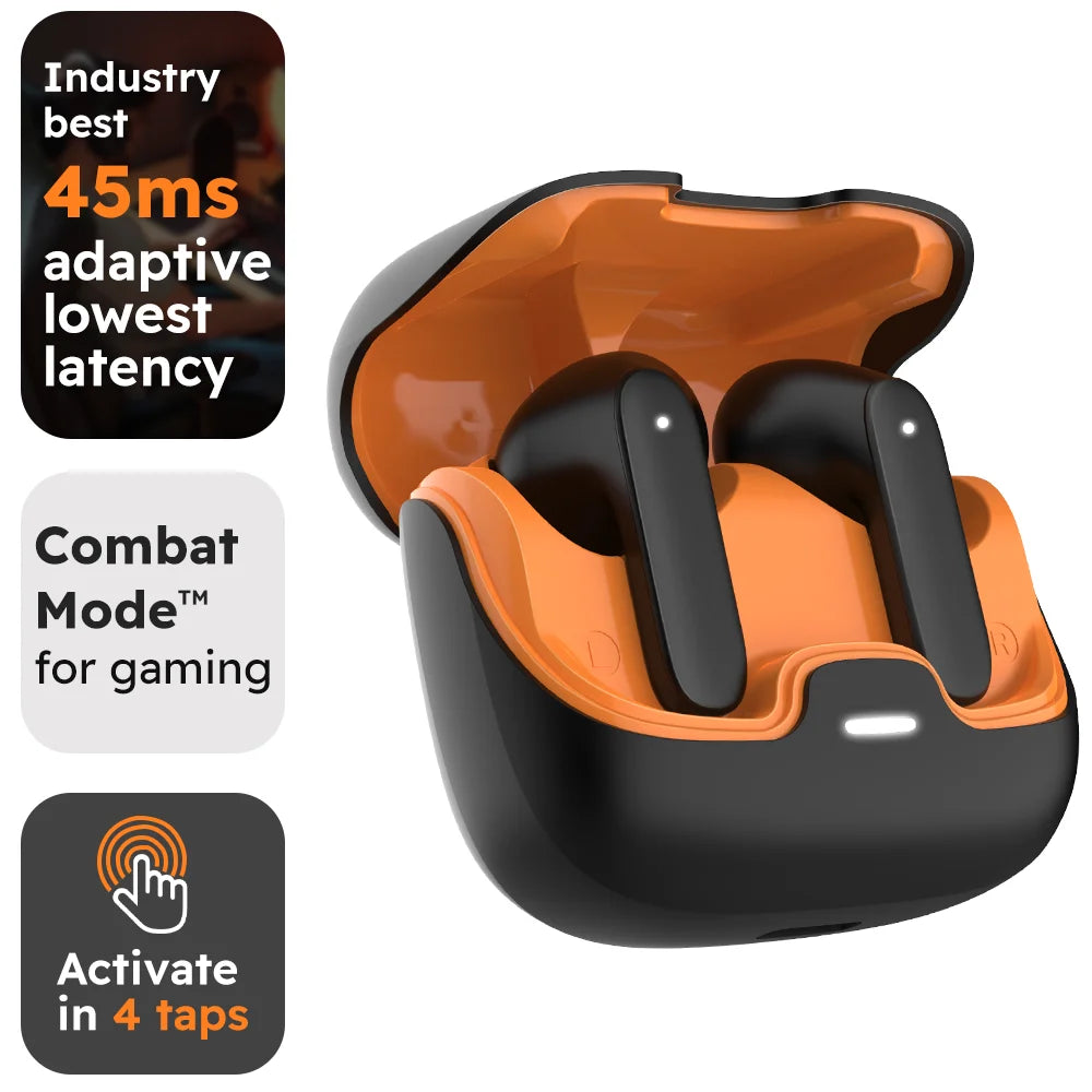 Bluetooth 5.4 TWS Wireless Bluetooth Earphones Ultra-low Latency