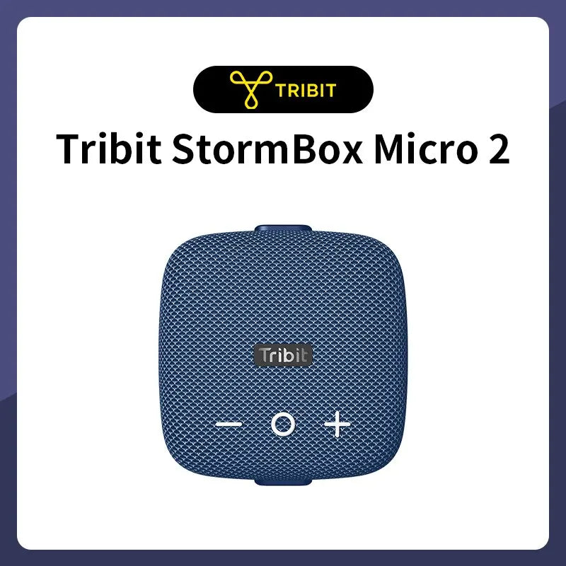 Tribit StormBox Micro 2 Portable Bluetooth Speaker 90dB Loud Sound