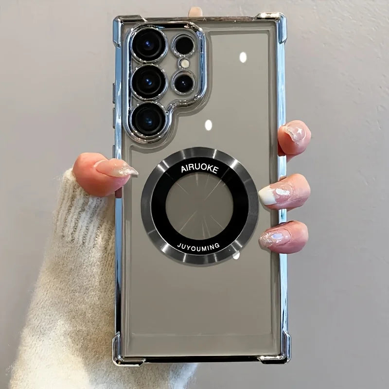 fashionable magnetic shock-absorbing phone case