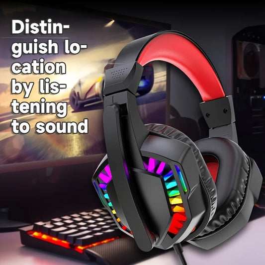 wired over-ear gaming headset