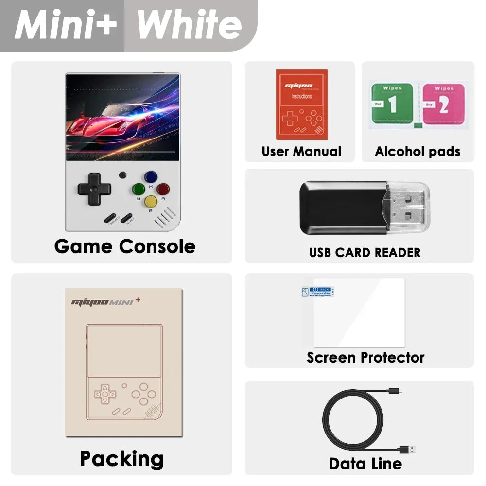MIYOO Mini Plus Portable Retro Handheld Game Console V2 Mini+ IPS Screen Classic Video Games