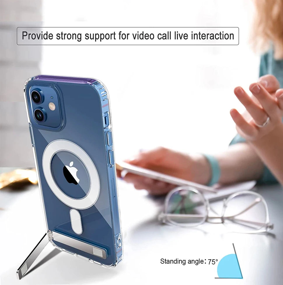 Stand Clear Magnetic Phone Case
