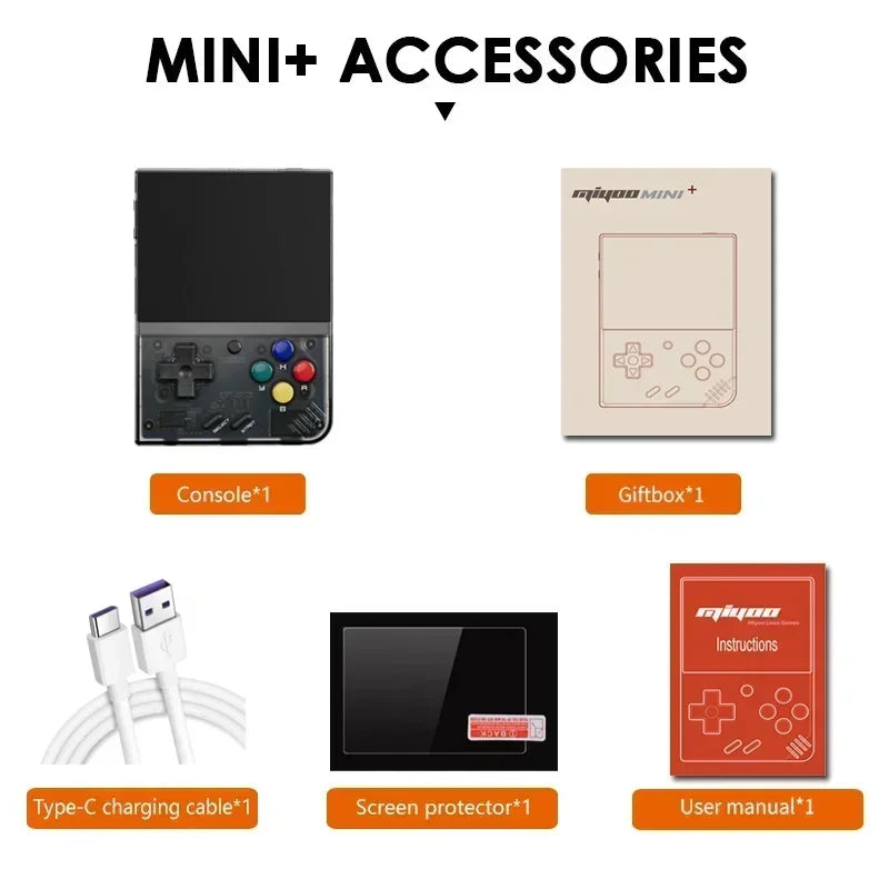MIYOO Mini Plus Portable Retro Handheld Game Console V2 Mini+ IPS Screen Classic Video Games